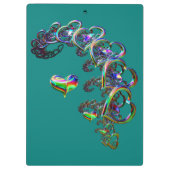 イーサリーカスケードハート クリップボード (裏面)