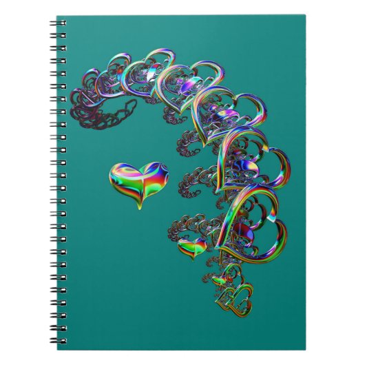 イーサリーカスケードハート ノートブック (正面)
