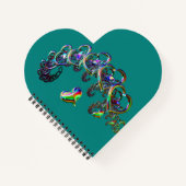 イーサリーカスケードハート ノートブック (正面)