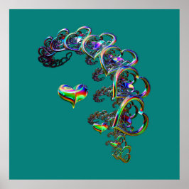 イーサリーカスケードハート ポスター