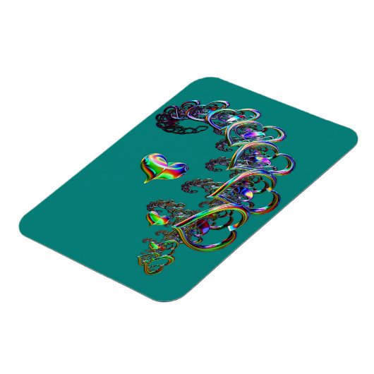 イーサリーカスケードハート マグネット (左側)