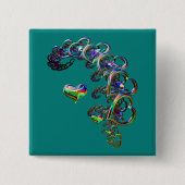 イーサリーカスケードハート 缶バッジ (正面)