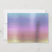 イーサリーフェアリー・ウィング・ガウン |レインボーパステルシェン 招待状 (裏面)