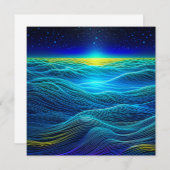 イーサリーブルー波と海夕日 (正面/裏面)