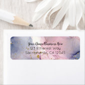 イーサリーペリウィンクルピンク金ゴールドインキーファンタジーグラム ラベル (インサイチュ)