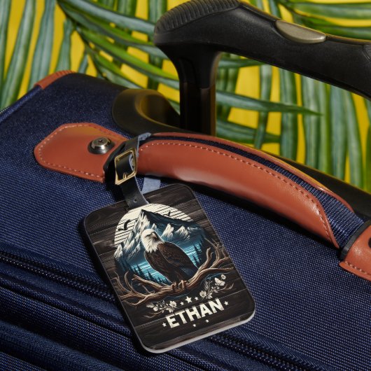 イーサンズマウンテンイーグル ラゲッジタグ (正面インサイチュ1)