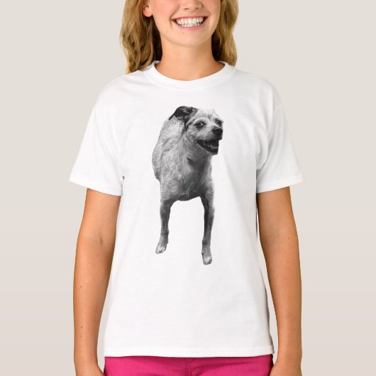 イージーデイ ハッピードッグ Tシャツ (正面)