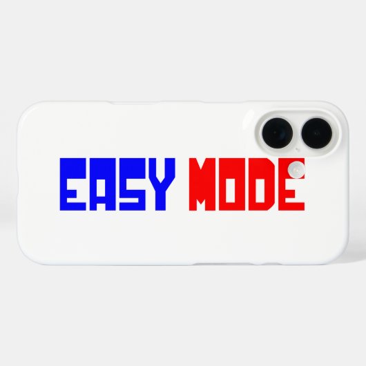 イージーモード Case-Mate iPhoneケース (裏面 (横))