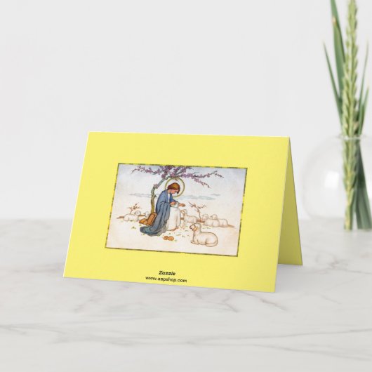 イースクラシックターの願いを聞き入れたイエス様 シーズンカード (裏面)