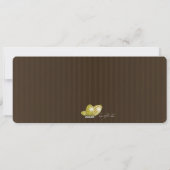 イースタぶら下がったーエッグスフォトカード シーズンカード (裏面)