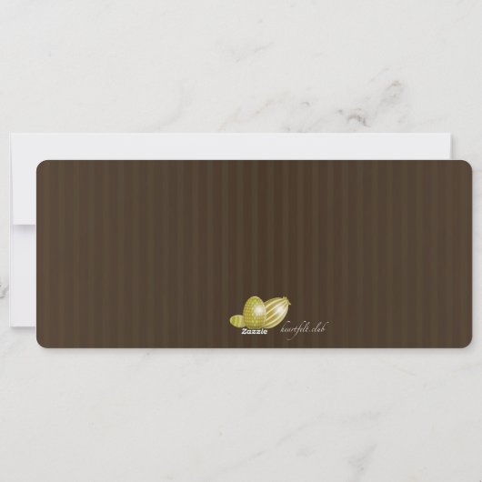 イースタぶら下がったーエッグスフォトカード シーズンカード (裏面)