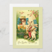 イースタビクトリアンーカードマンインエッグハウス&バニーズ シーズンカード (正面/裏面)