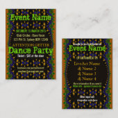 イースタンアースイベントパーティーミニフライヤー 名刺 (正面/裏面)