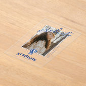 イースタンイリノイ大学のPanthersロゴ アクリル招待状 (レイダウン)