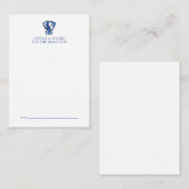 イースタンイリノイ大学のPanthersロゴ ノートカード (正面/裏面)