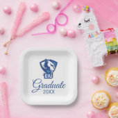 イースタンイリノイ大学のPanthersロゴ ペーパープレート (パーティー)