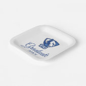 イースタンイリノイ大学のPanthersロゴ ペーパープレート (傾斜あり)