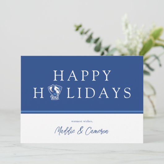 イースタンイリノイ大学のPanthersロゴ 案内状 (スタンド正面)