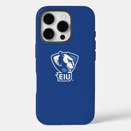 イースタンイリノイ大学のPanthersロゴ Case-Mate iPhoneケース (裏面)
