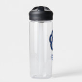 イースタンイリノイ州Panthers Paw Print & EIU ウォーターボトル (正面)