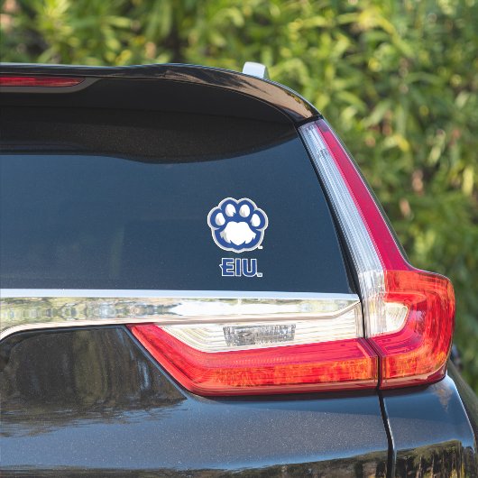 イースタンイリノイ州Panthers Paw Print & EIU シール (車体側面)
