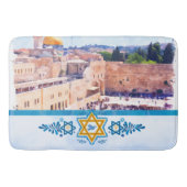 イースタンウォールテンプル山エルサレム バスマット (正面)