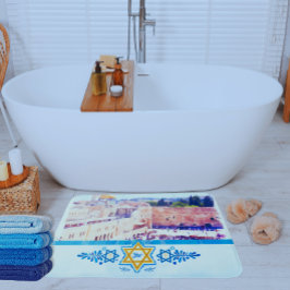 イースタンウォールテンプル山エルサレム バスマット