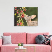 イースタンコットンテール |南テキサス州 キャンバスプリント (インサイチュ (リビング))