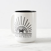 イースタンショアビーチマグ ツートーンマグカップ (正面左)