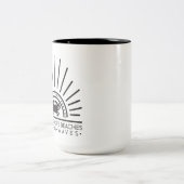 イースタンショアビーチマグ ツートーンマグカップ (中央)