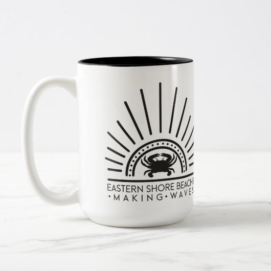 イースタンショアビーチマグ ツートーンマグカップ (左)
