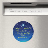 イースタンスタークリスマス聖なる書物、 経典ギフトマグネット マグネット (インサイチュ (食洗機))