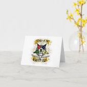 イースタンスターグリーティングカードの順序 カード (黄色い花)