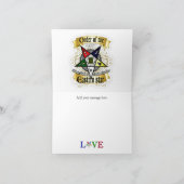 イースタンスターグリーティングカードの順序 サンキューカード (内部)