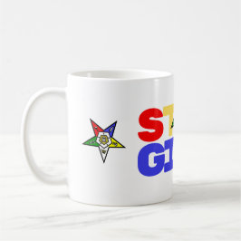 イースタンスターコーヒーマグの注文OESギフト彼女 コーヒーマグカップ