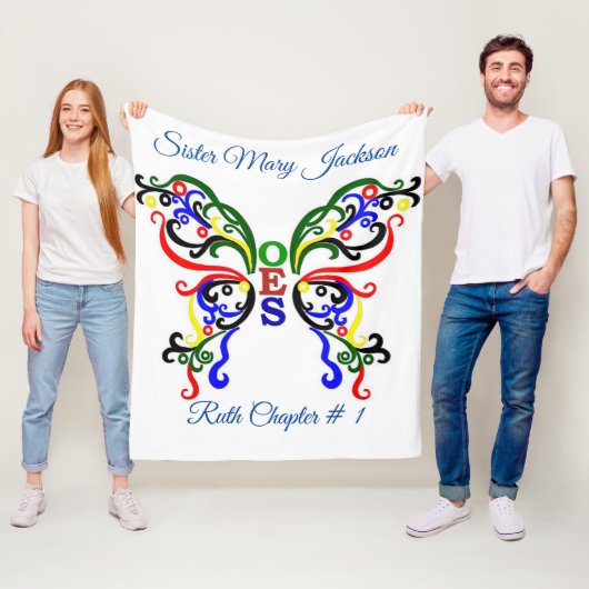 イースタンスターフリースブランケットのパーソナライズ フリースブランケット (インサイチュ)