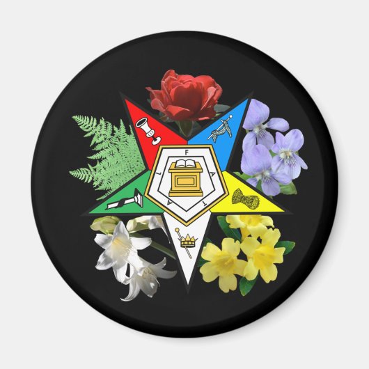 イースタンスターフローラエンブレムマグネット マグネット (正面)