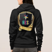 イースタンスターフード付きスウェットシャツ パーカ (裏面)