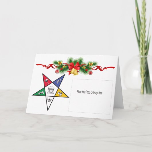 イースタンスターホリデーグリーティング カード (正面)