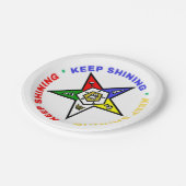 イースタンスター紙プレート ペーパープレート (アングル)