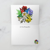 イースタンスター誕生日カード カード (内部)