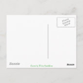 イースタンタイガーアゲハチョウオンイエローデイジー ポストカード (裏面)