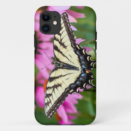 イースタンタイガーアゲハチョウバタフライオンコンフォローア Case-Mate iPhoneケース (裏面)