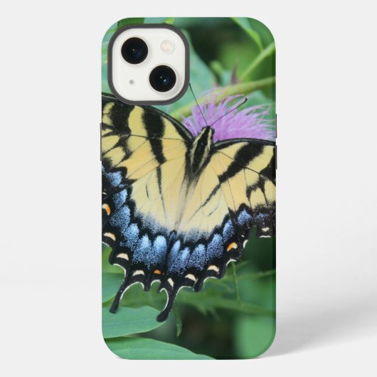 イースタンタイガーアゲハチョウiPhoneケース iPhoneケース (裏面)