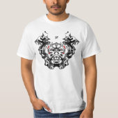 イースタンデーモンダブル顔v1 tシャツ (正面)