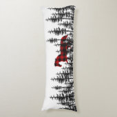 イースタンパインツリーフォレストバッファロープライド野生の馬 ボディピロー (正面縦)