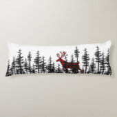 イースタンパインツリーフォレストプレイドスタグトインデア ボディピロー (正面)