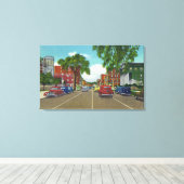 イースタンビューオブジェネシー通り キャンバスプリント (インサイチュ (ウッドフロア))