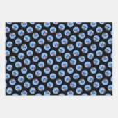 イースタンブルーバードオンバードバードアートオリジナル ラッピングペーパーシート (正面3)