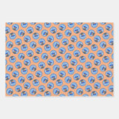 イースタンブルーバードオンバードバードアートオリジナル ラッピングペーパーシート (正面2)